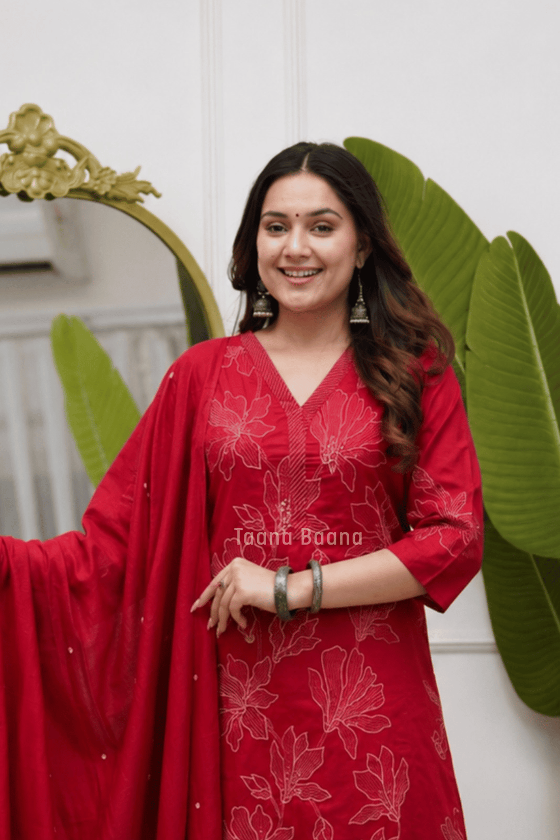 Dupatta Pant Set