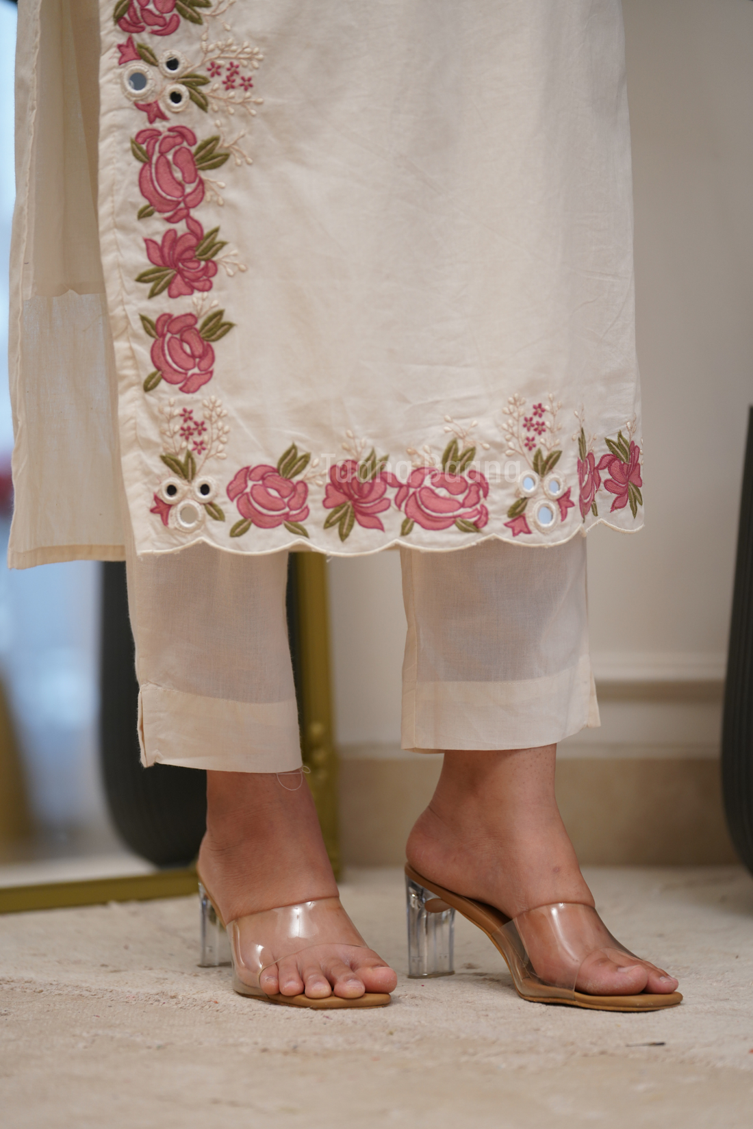 Dupatta Pant Set