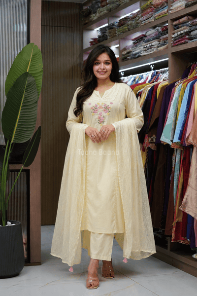Dupatta Pant Set
