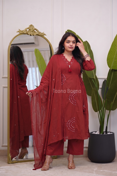 Dupatta Pant Set