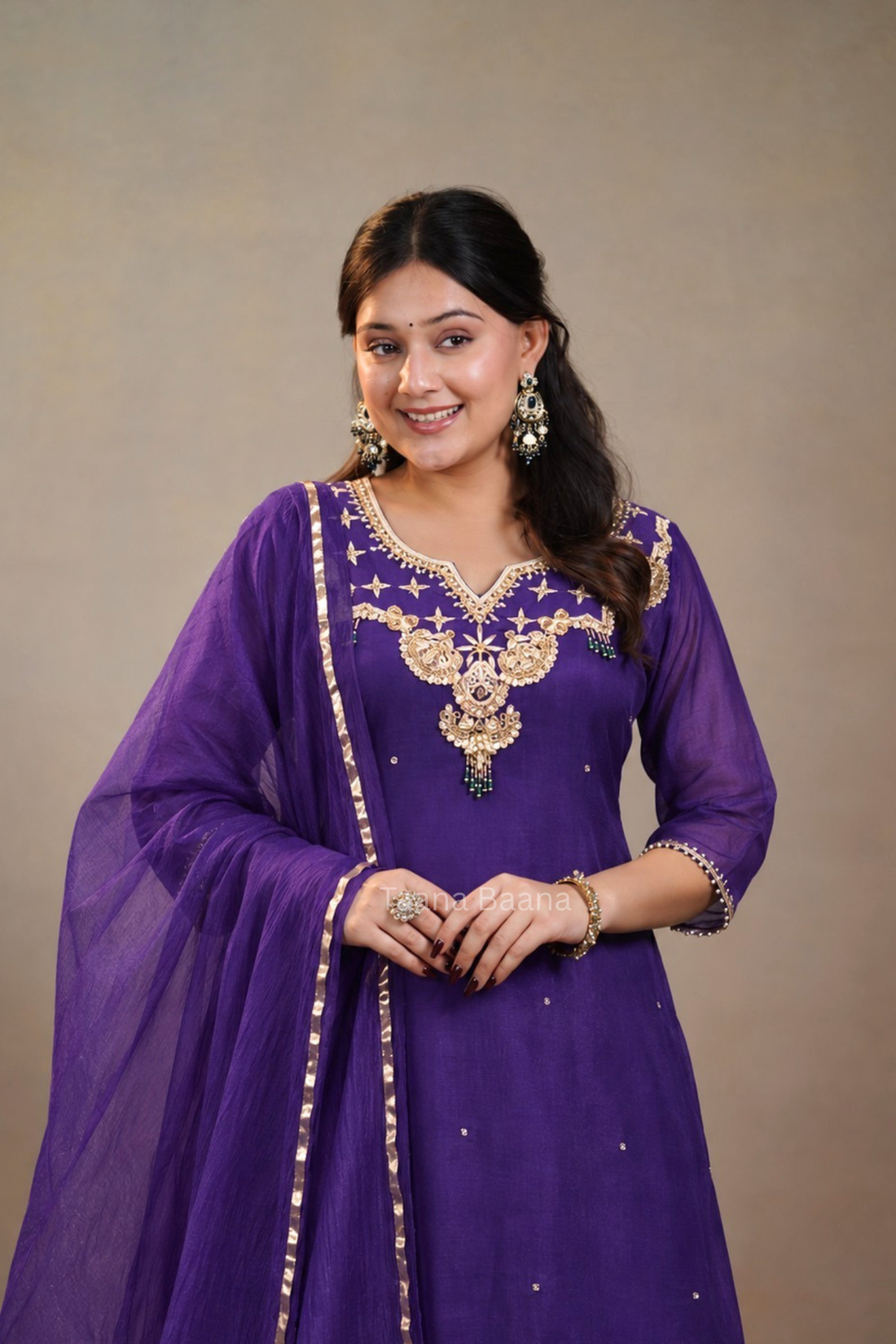 Dupatta Pant Set
