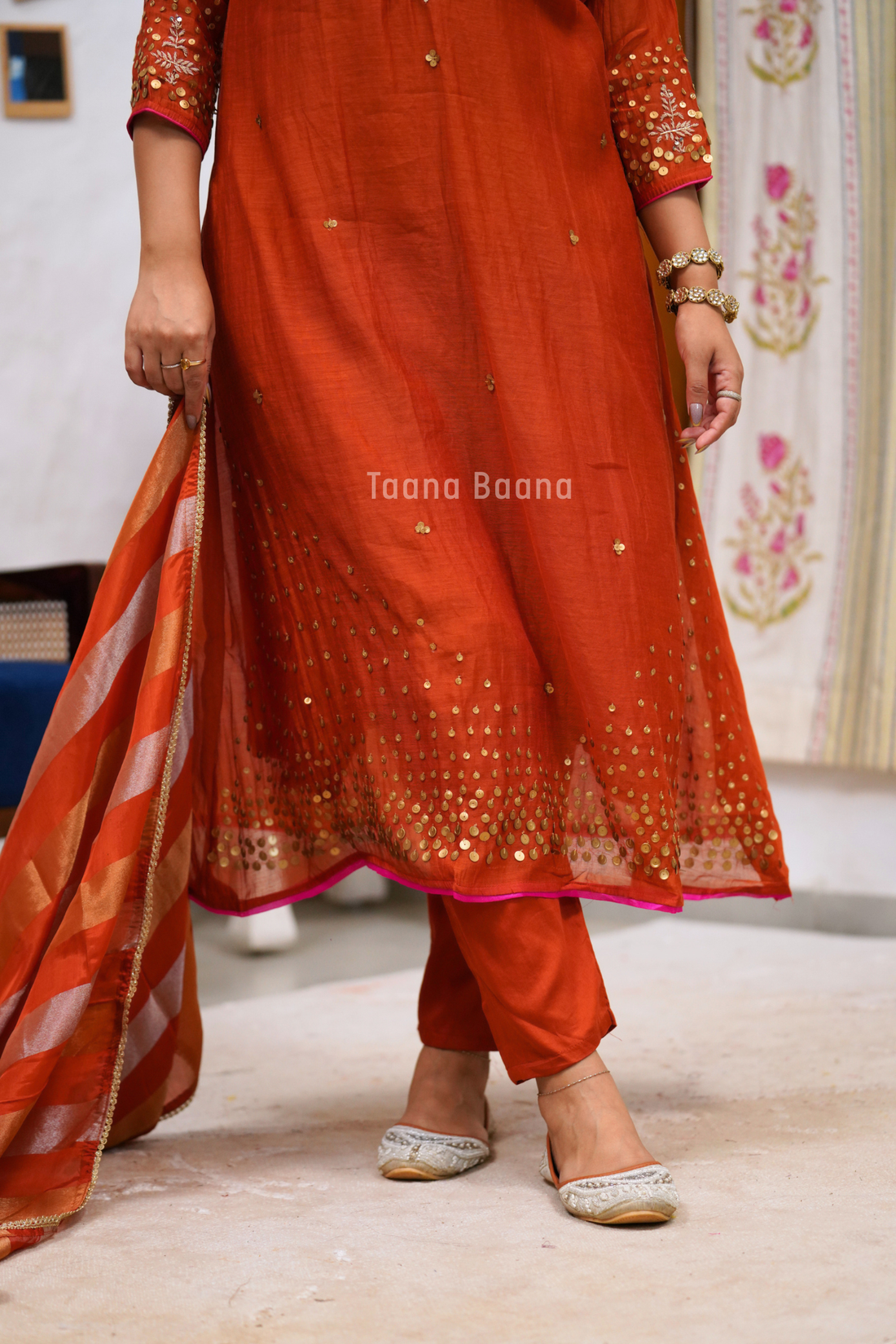 Dupatta Pant Set