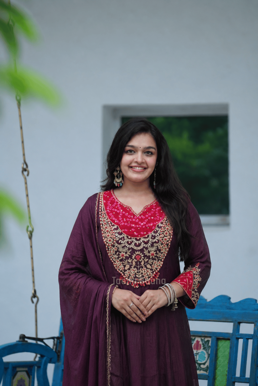 Dupatta Pant Set