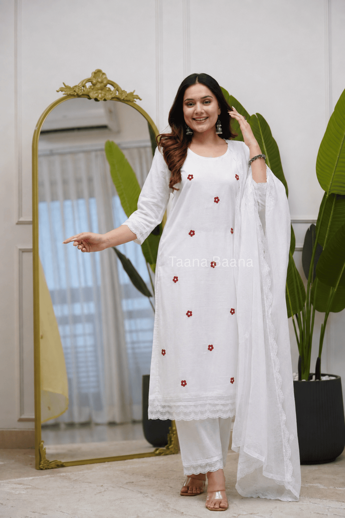 Dupatta Pant Set