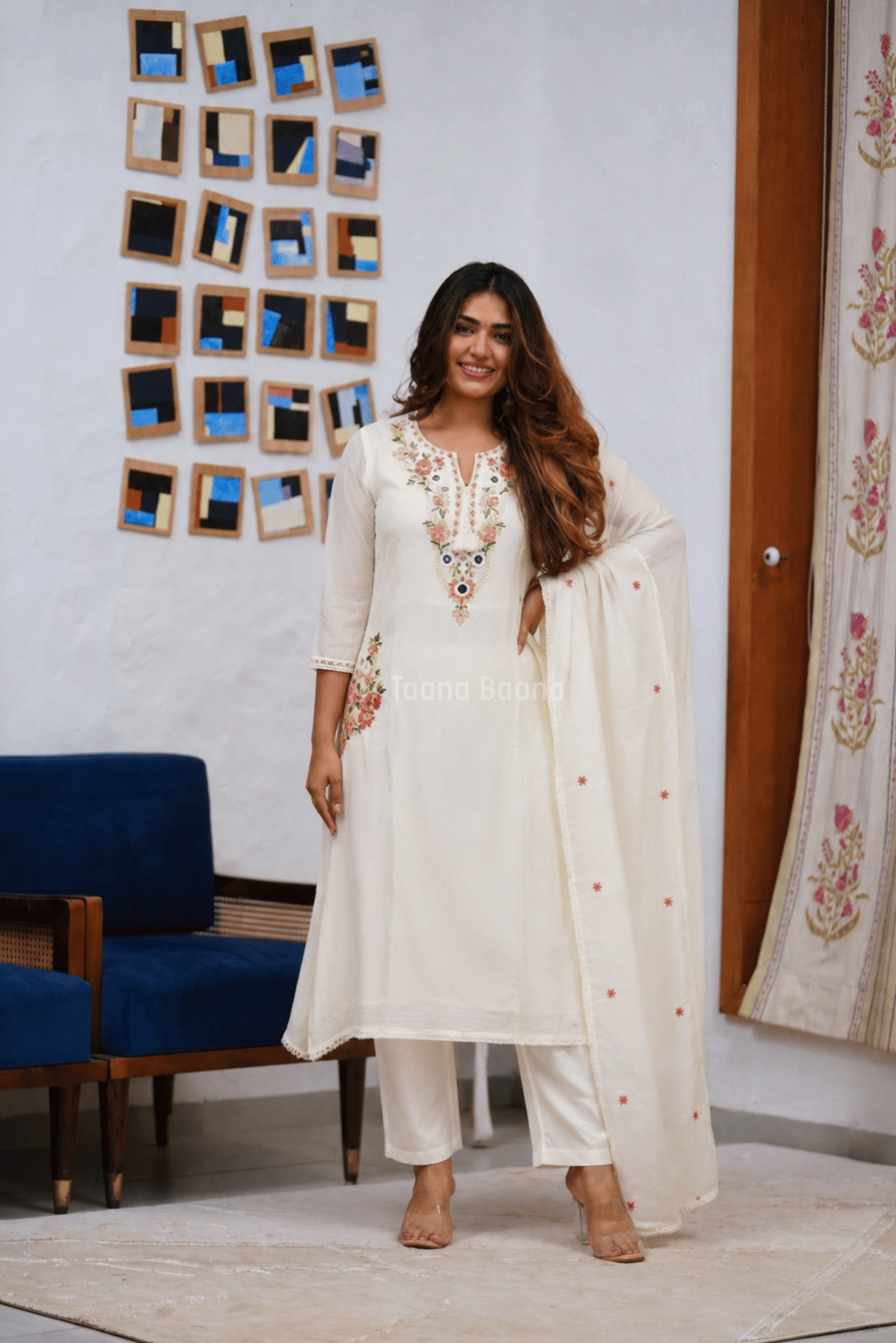 Dupatta Pant Set