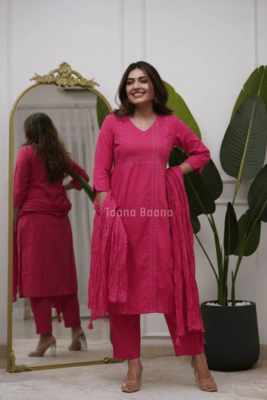 Dupatta Pant Set
