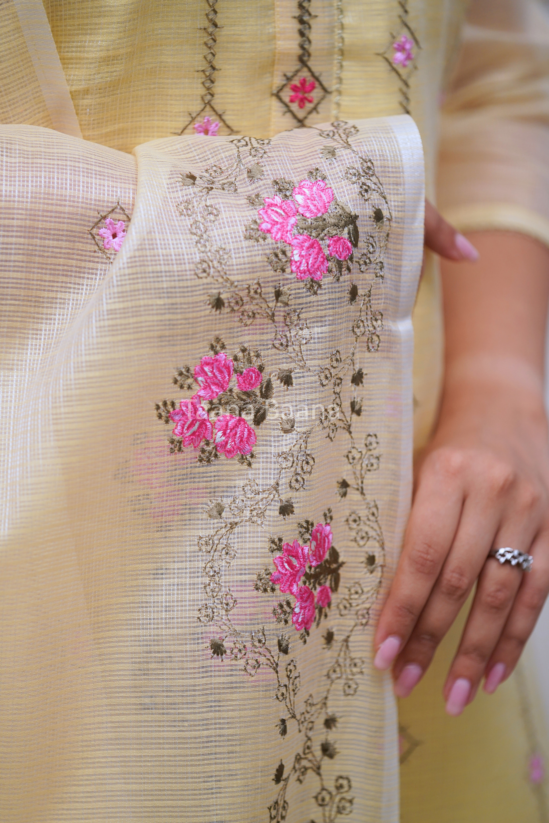 Dupatta Pant Set