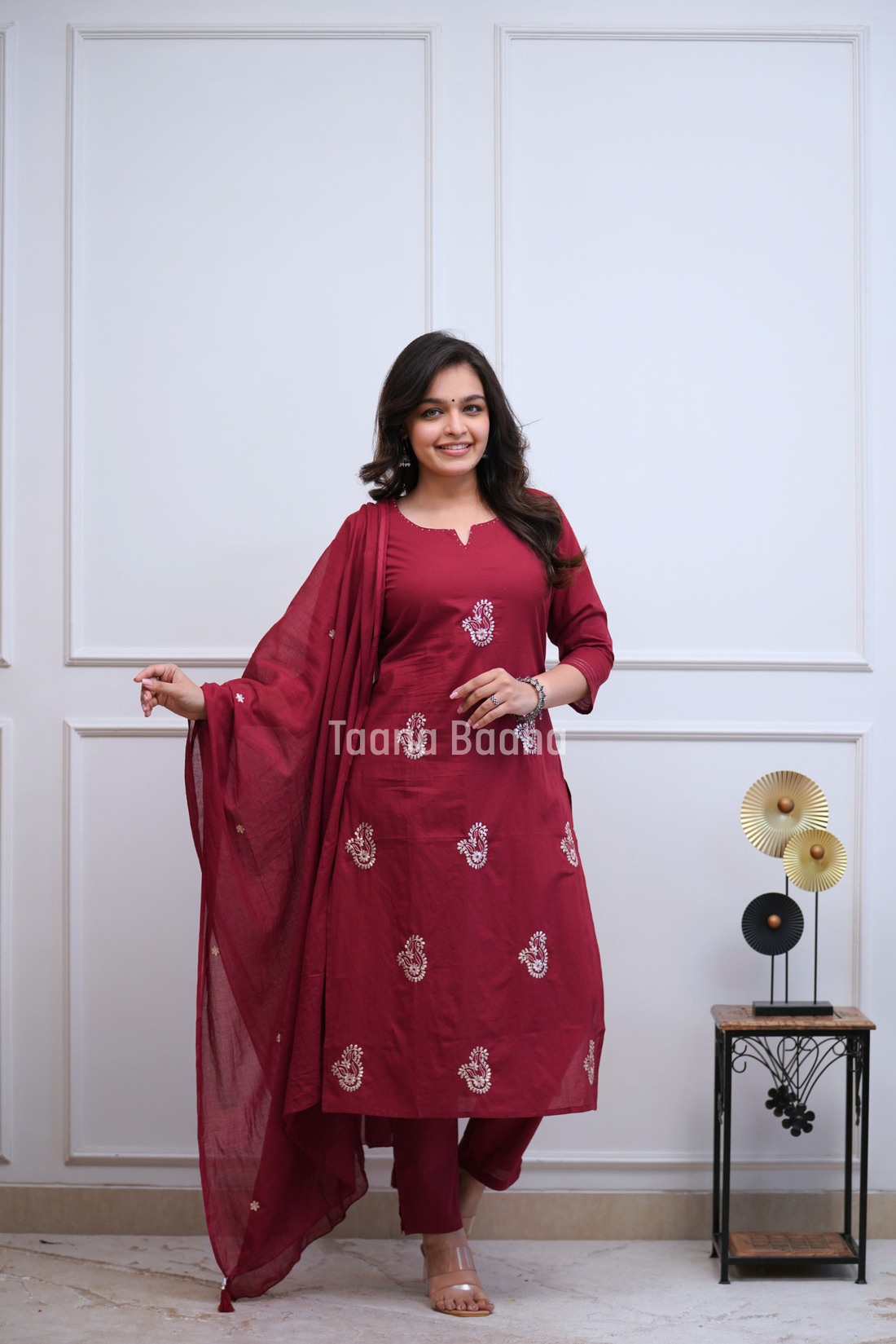 Dupatta Pant Set