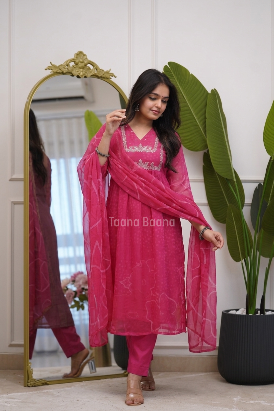 Dupatta Pant Set
