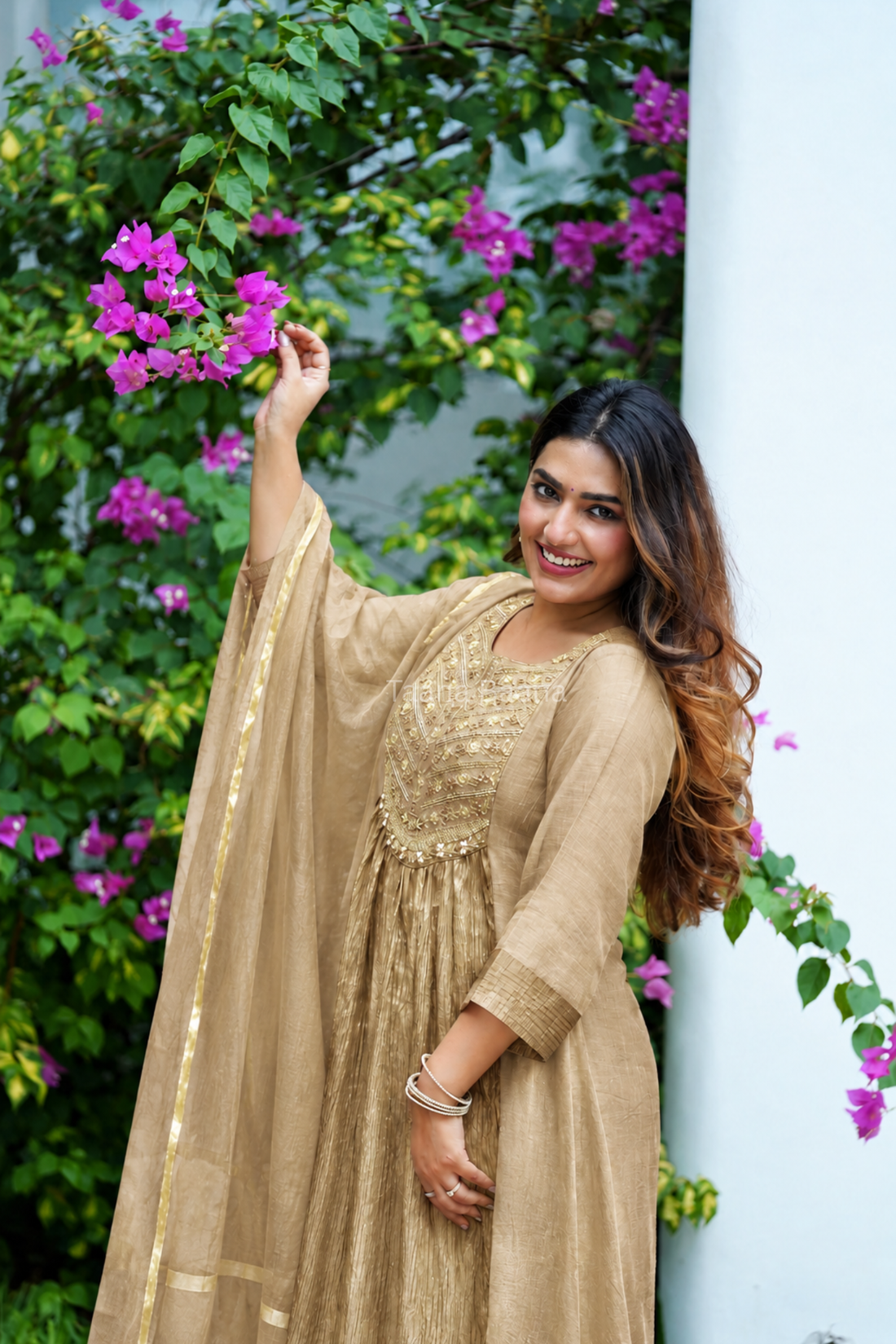 Anarkali Dupatta Set