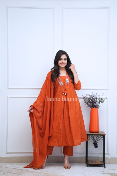Dupatta Pant Set