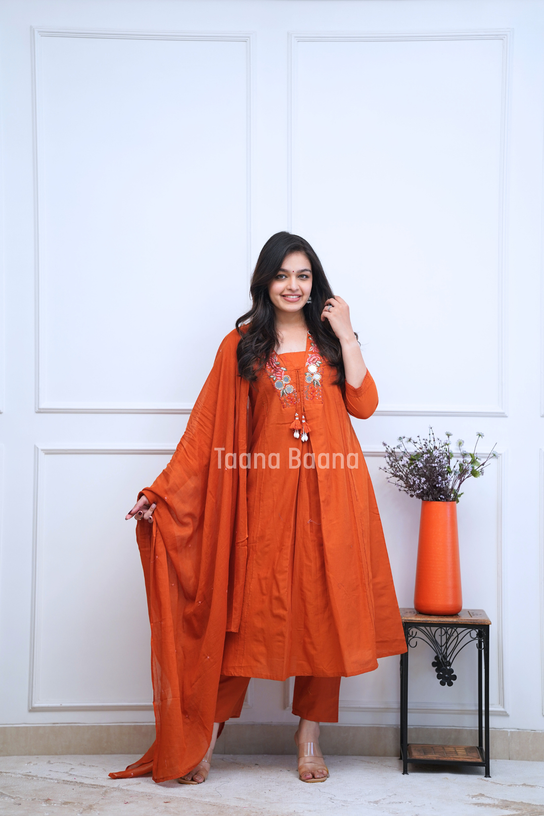 Dupatta Pant Set