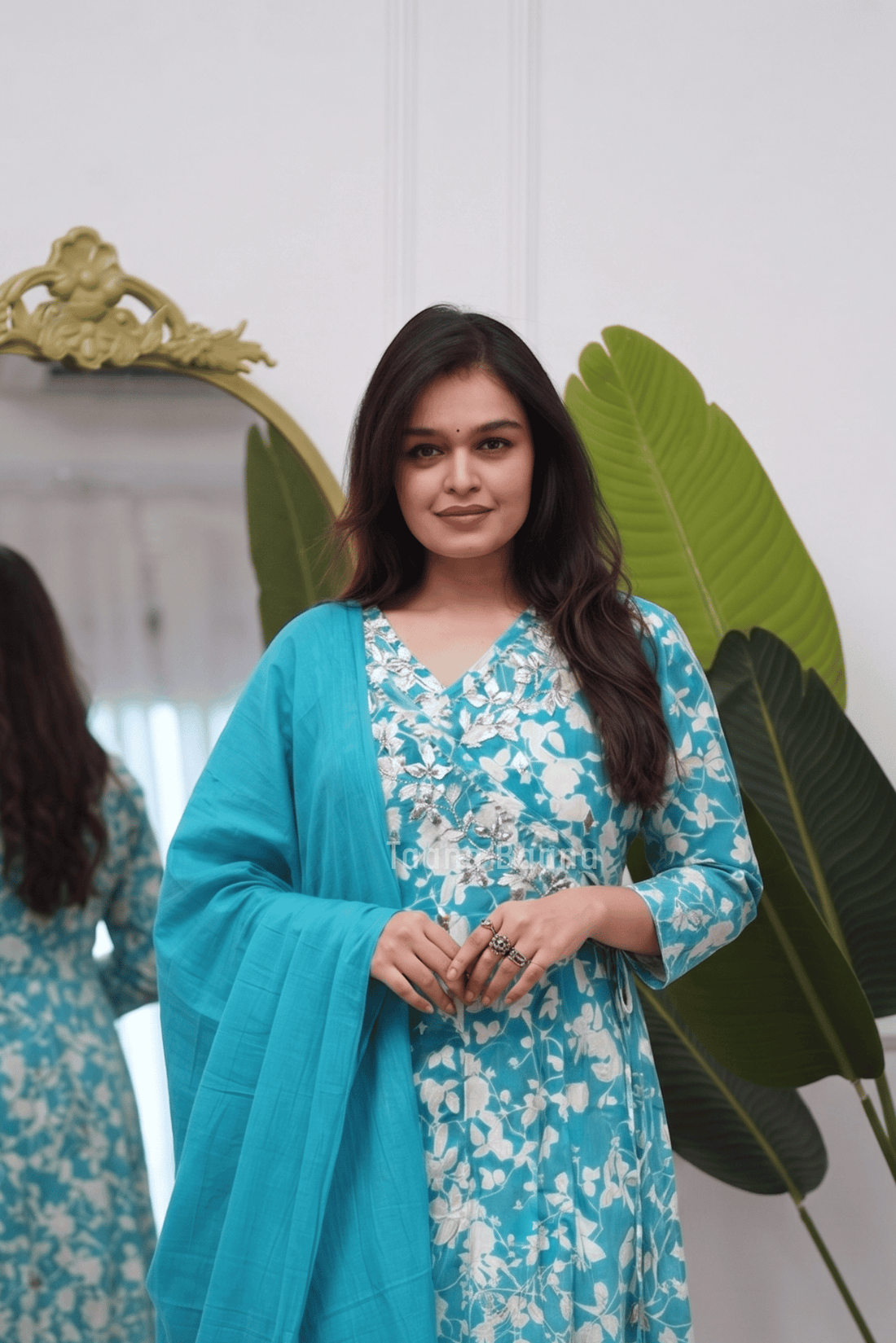 Anarkali Dupatta Suit