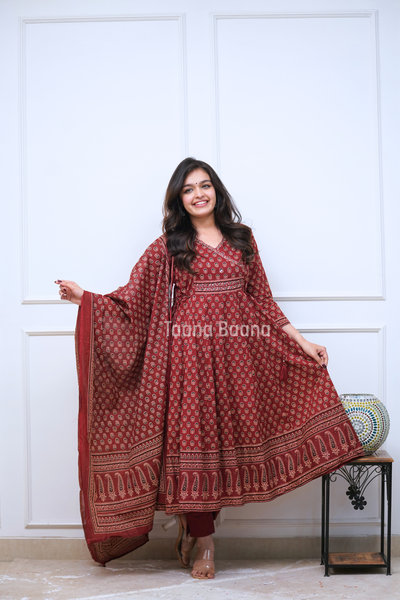 Anarkali Duppata Suit