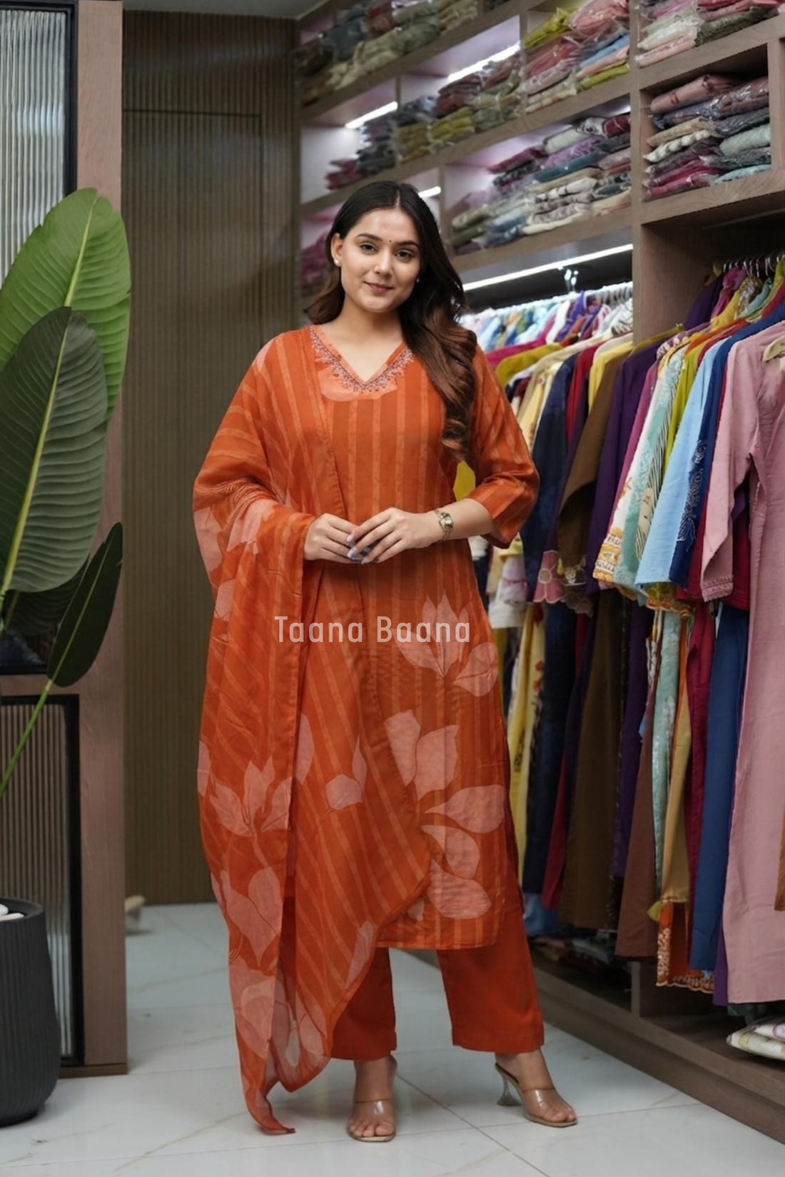 Dupatta Pant Set