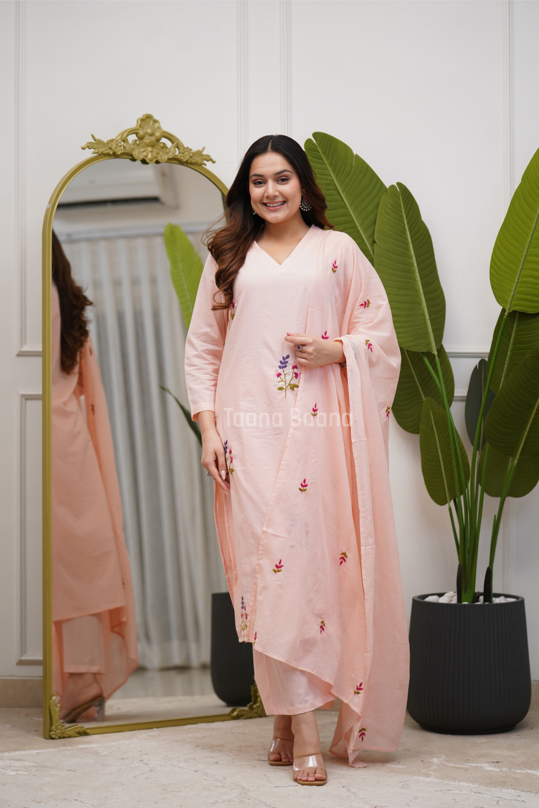Dupatta Pant Set
