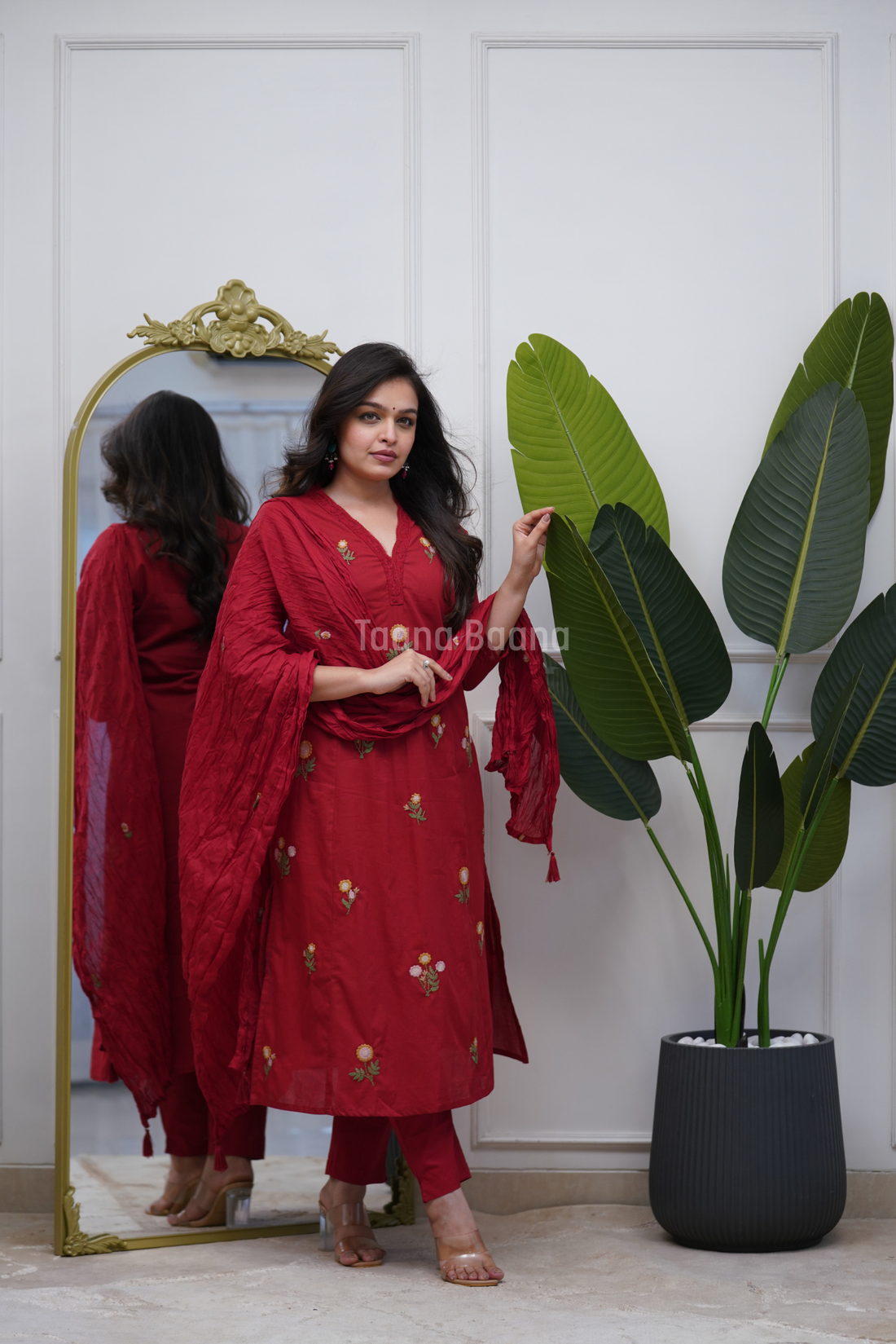 Dupatta Pant Set