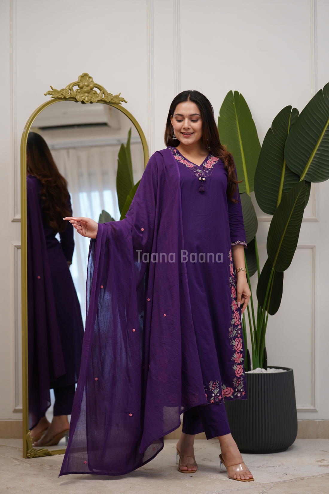 Dupatta Pant Set