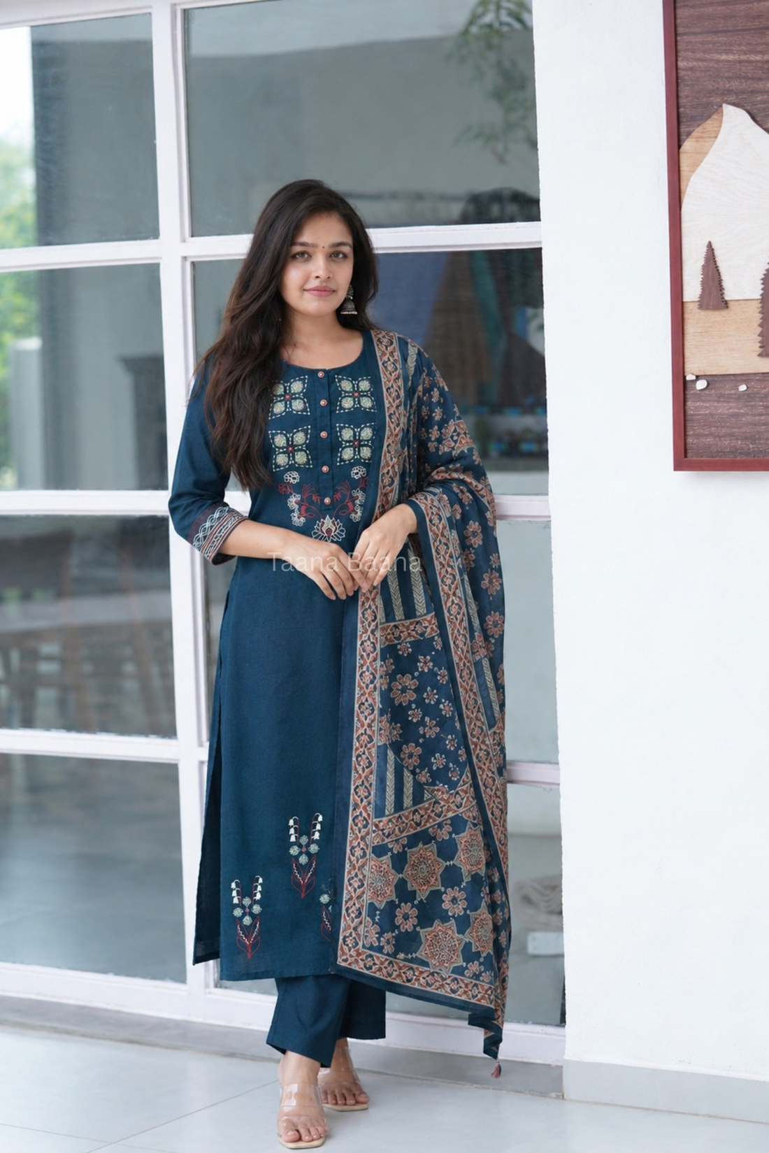 Dupatta Pant Set