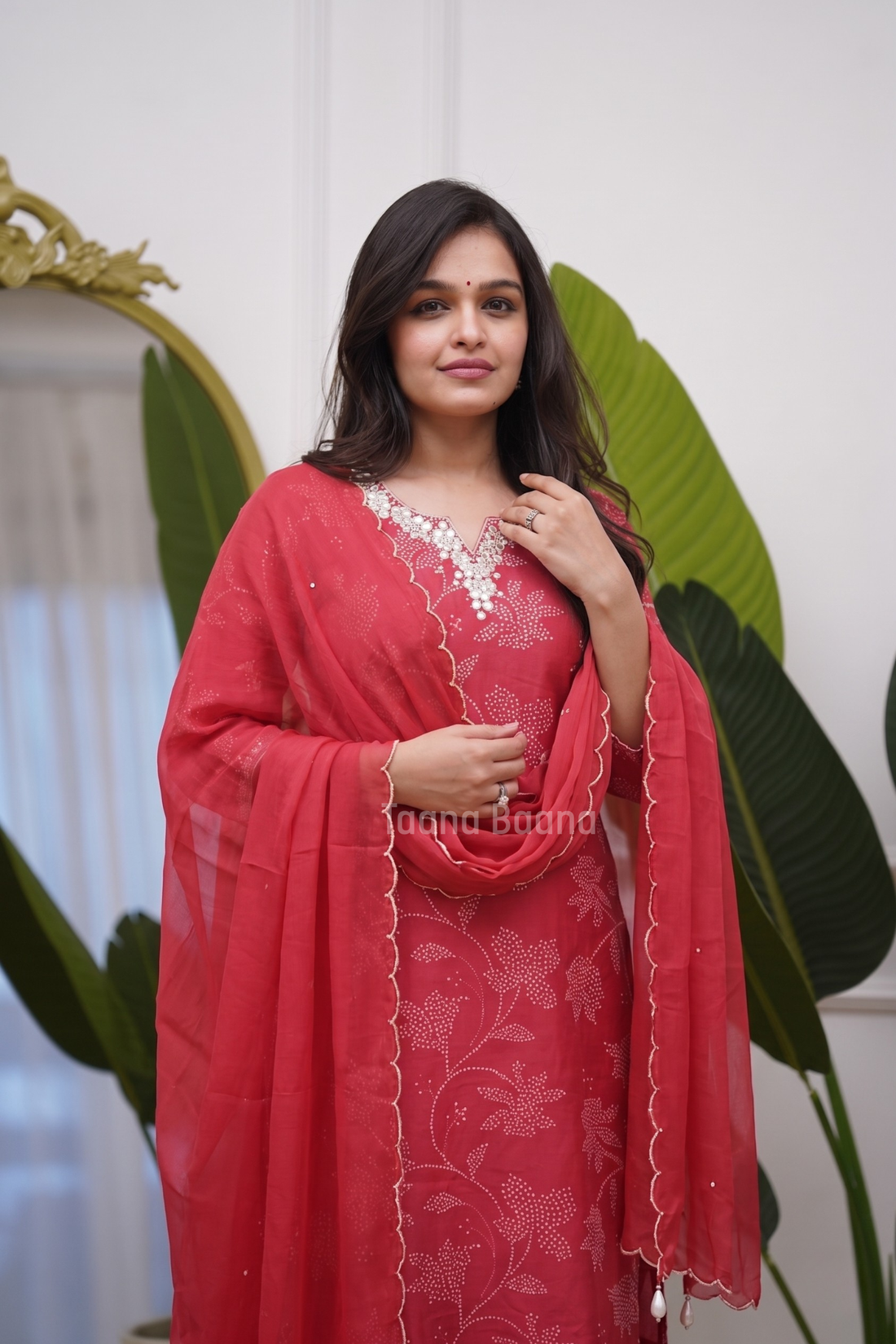 Dupatta Pant Set