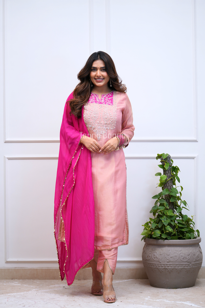 Dupatta Pant Set