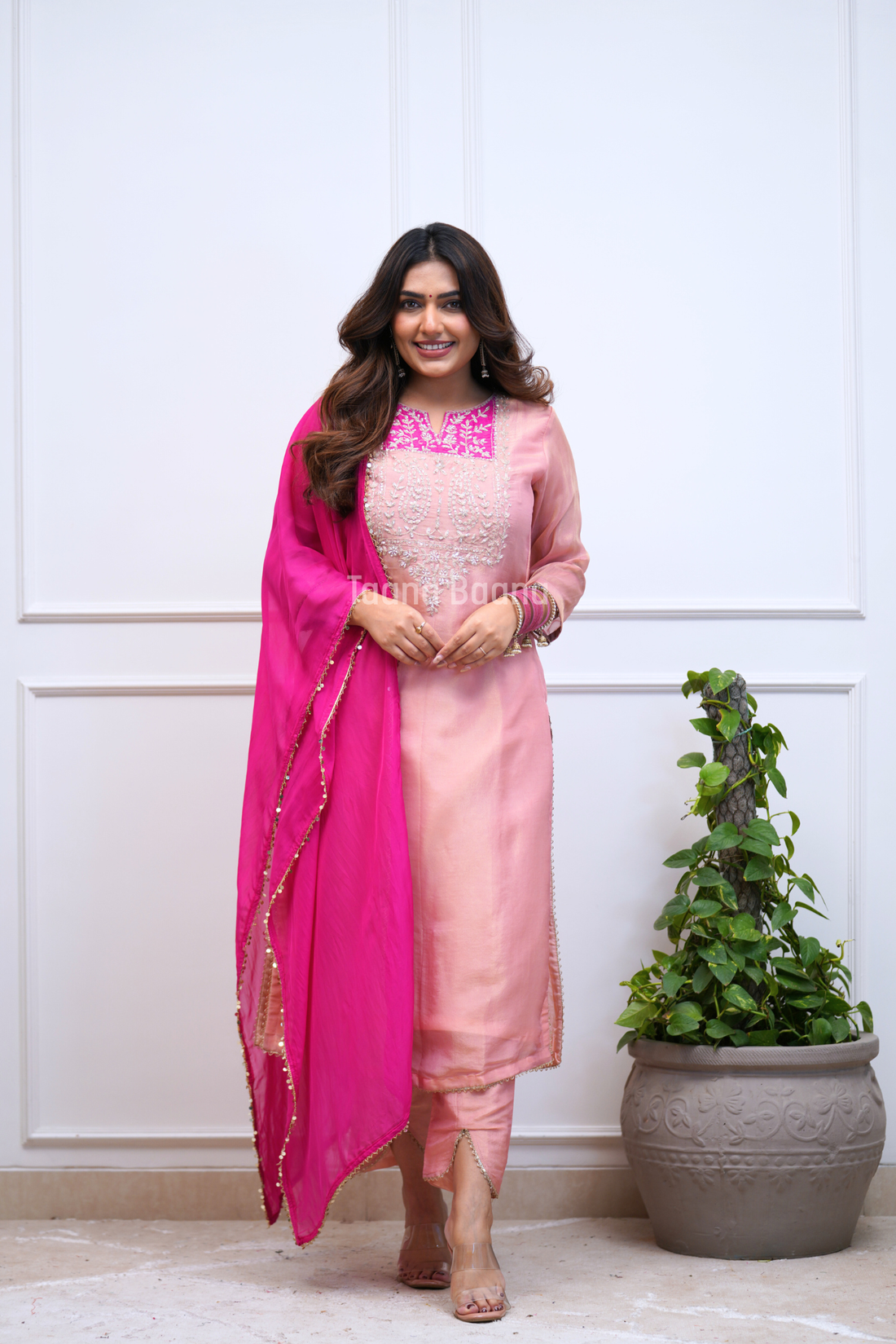 Dupatta Pant Set