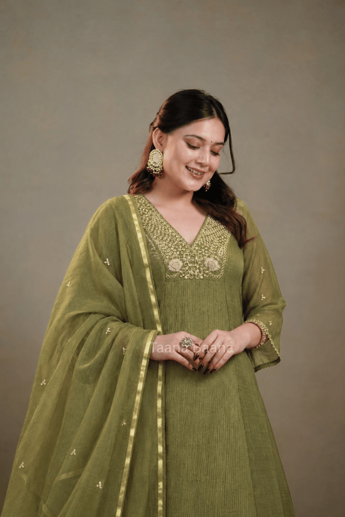 Dupatta Pant Set