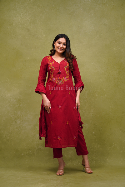 Dupatta Pant Set