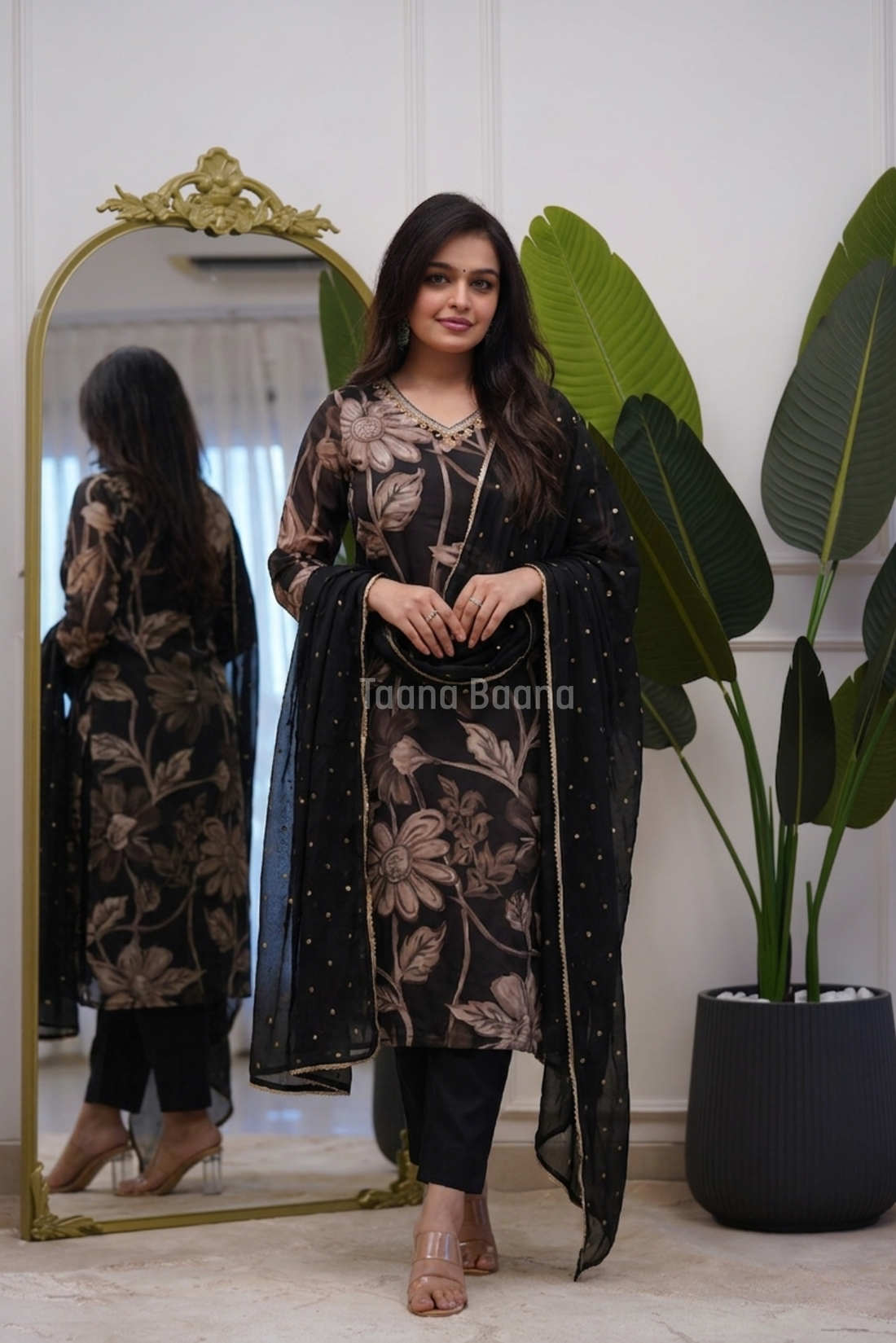 Dupatta Pant Set