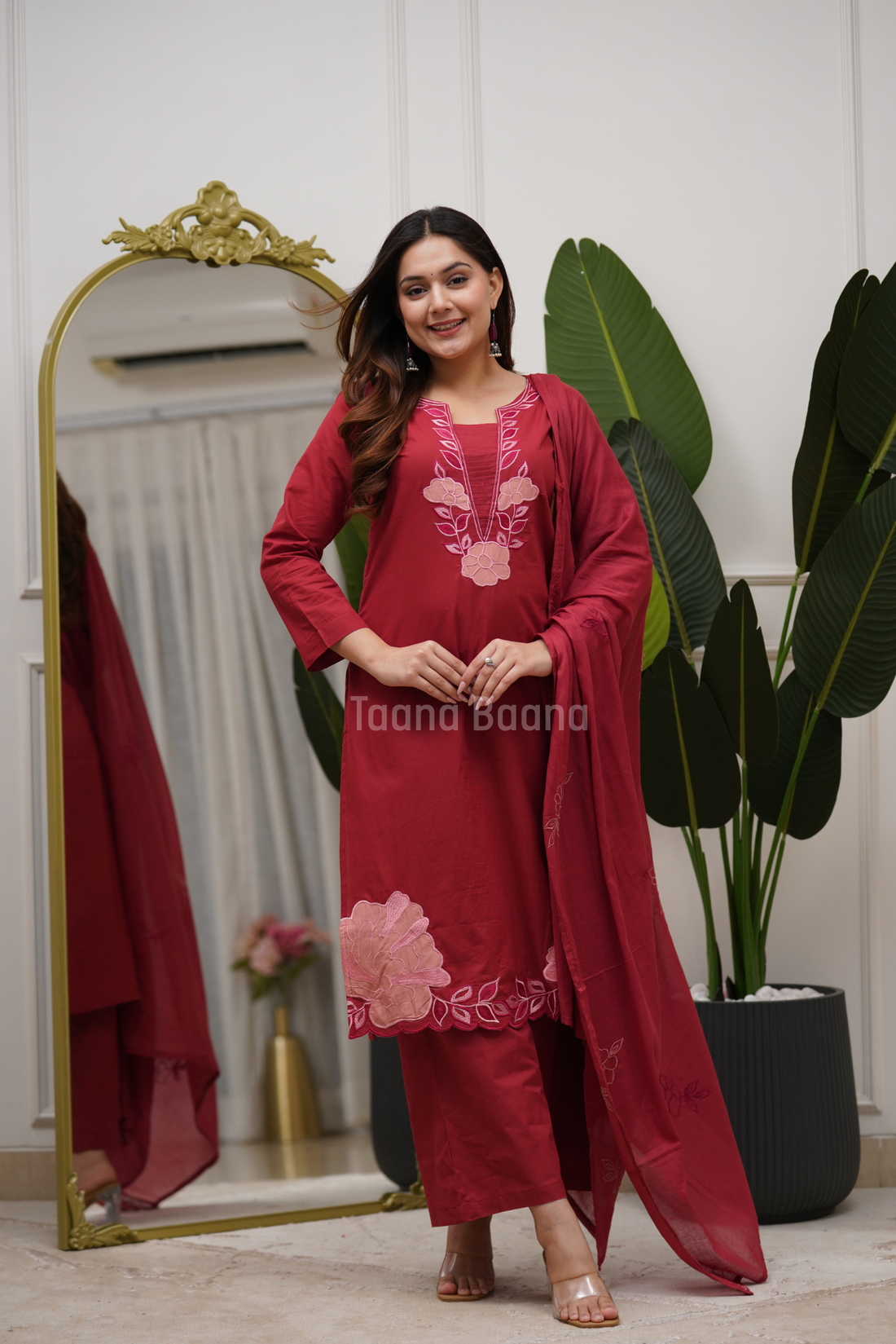 Dupatta Pant Set