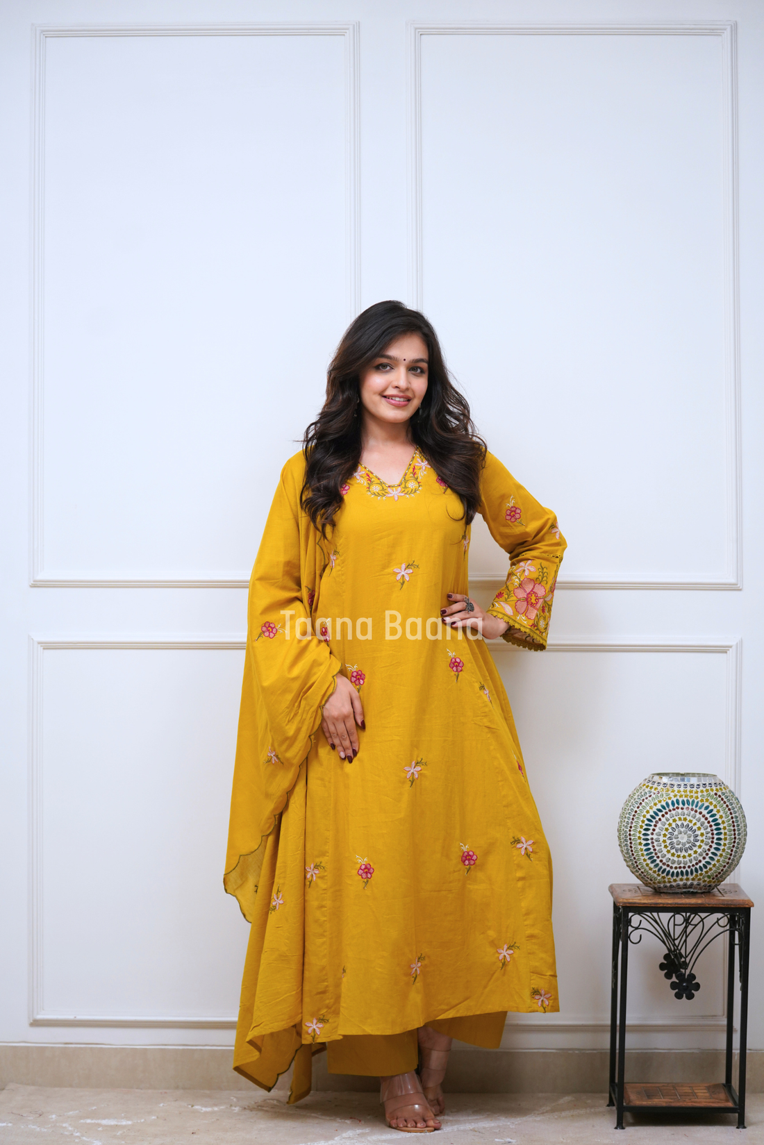 Dupatta Pant Set
