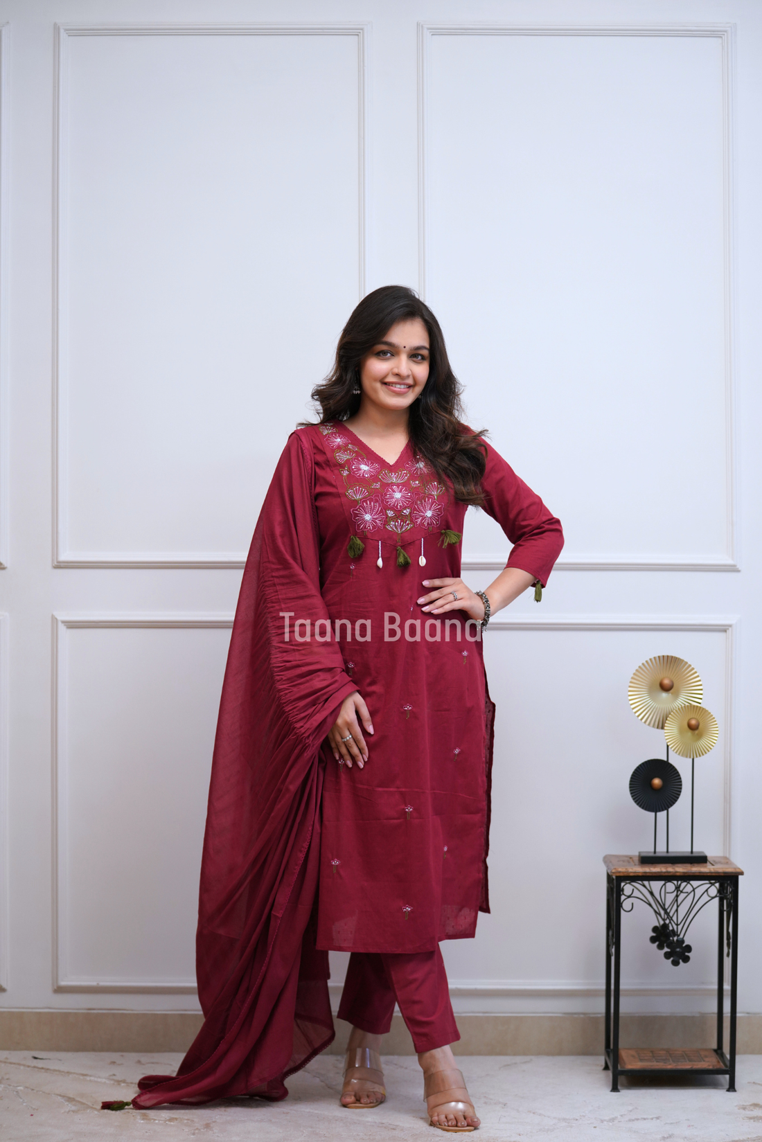 Dupatta Pant Set