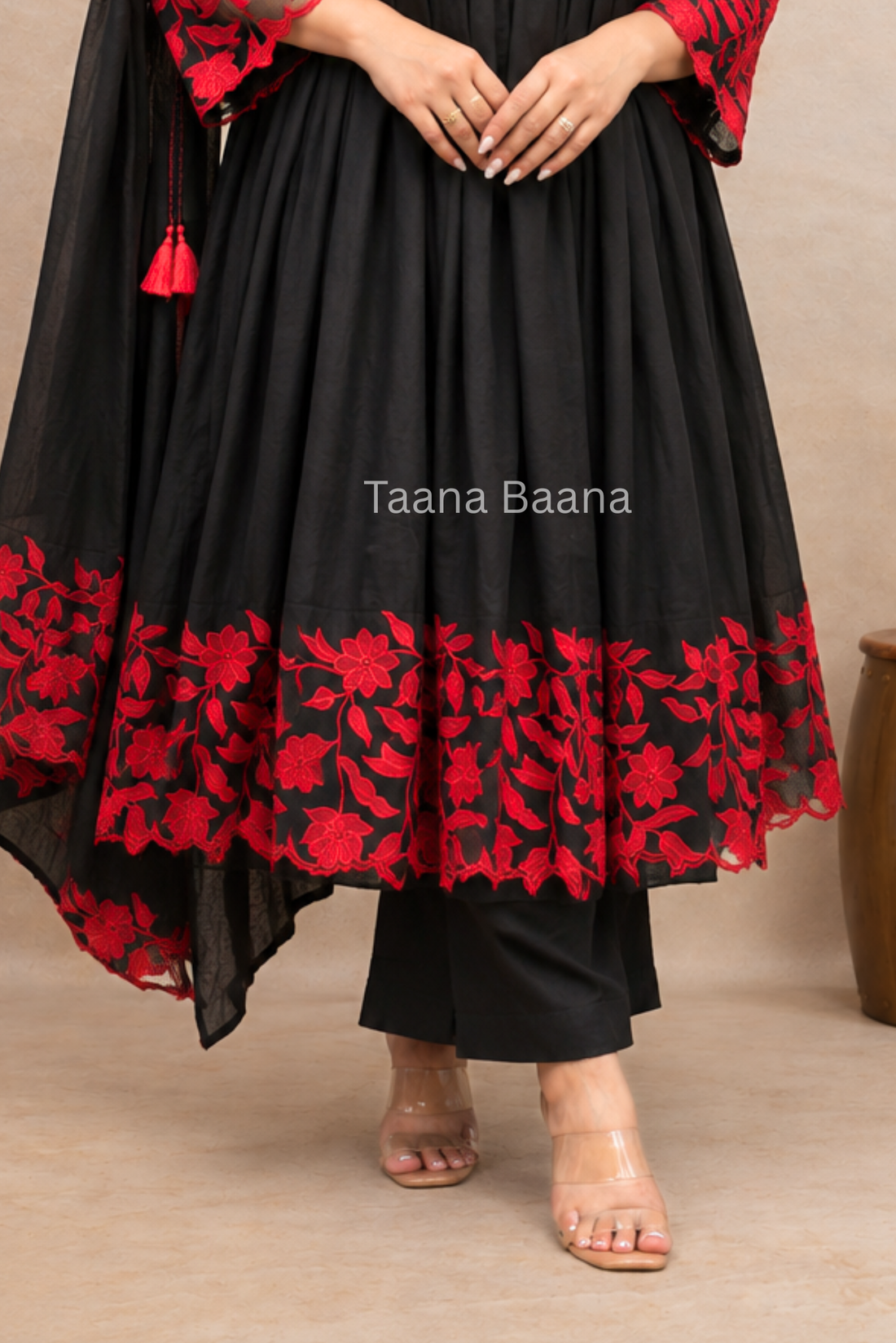 Anarkali Dupatta Set