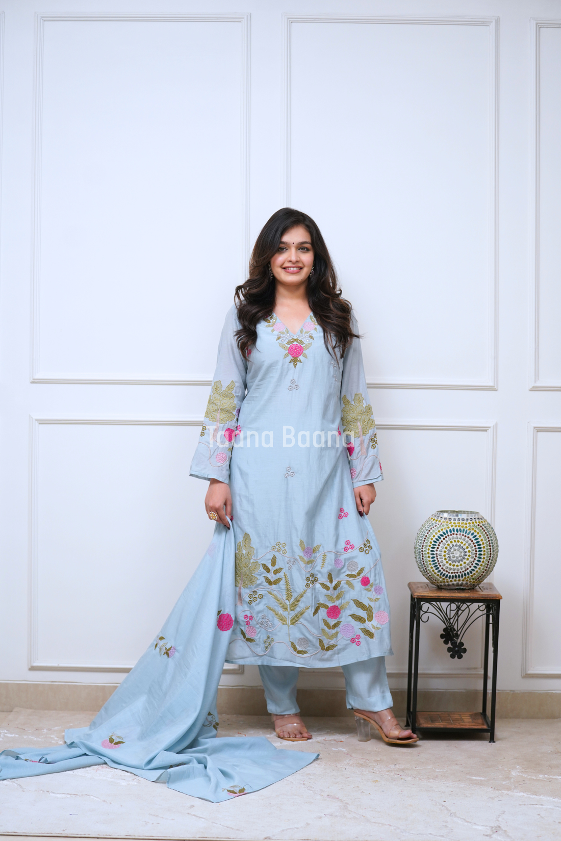 Dupatta Pant Set