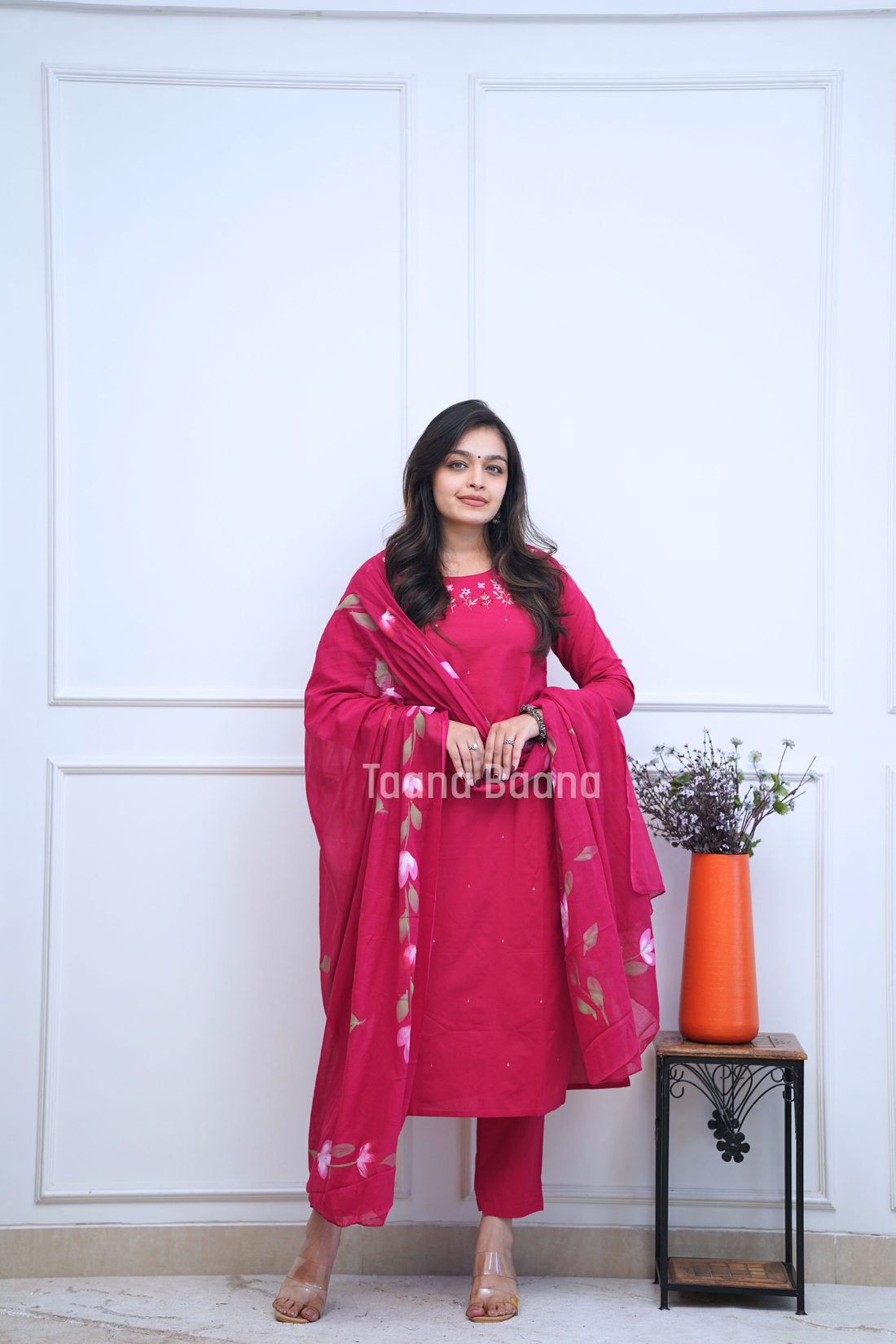 Dupatta Pant Set
