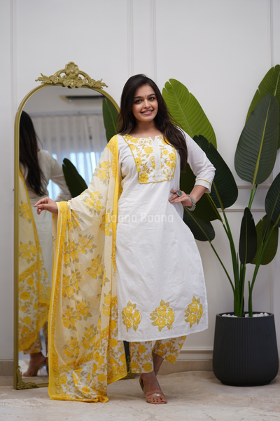 Dupatta Pant Set