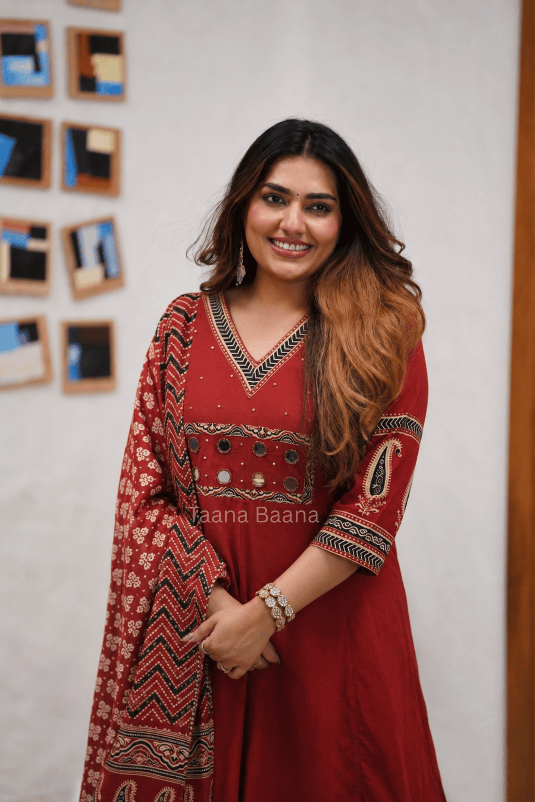 Dupatta Pant Set