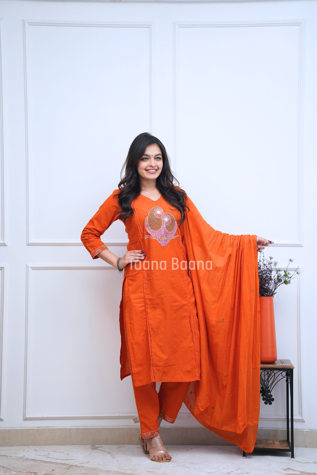 Dupatta Pant Set