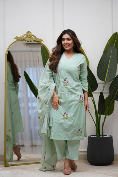 Dupatta Pant Set