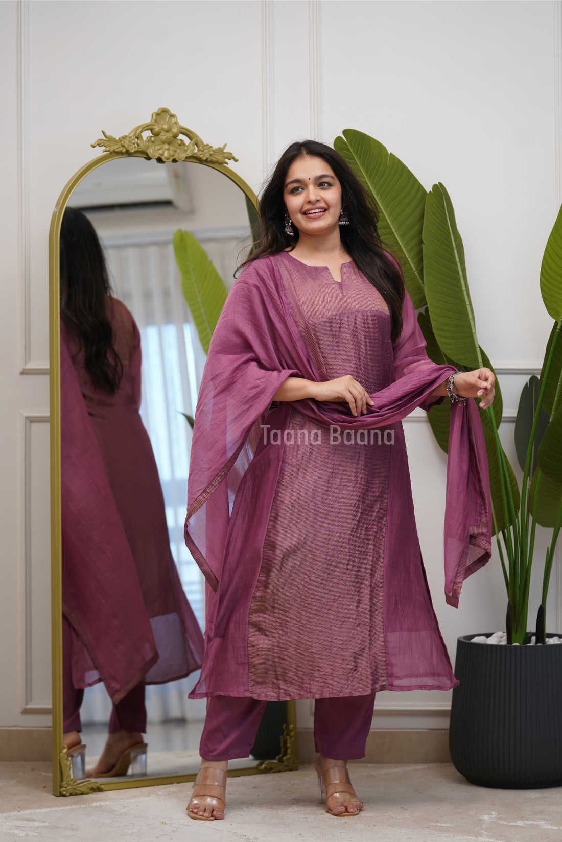 Dupatta Pant Set