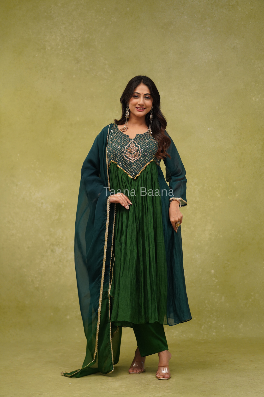 Dupatta Pant Set