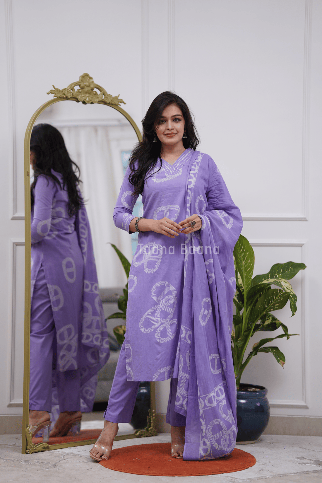 Dupatta Pant Set