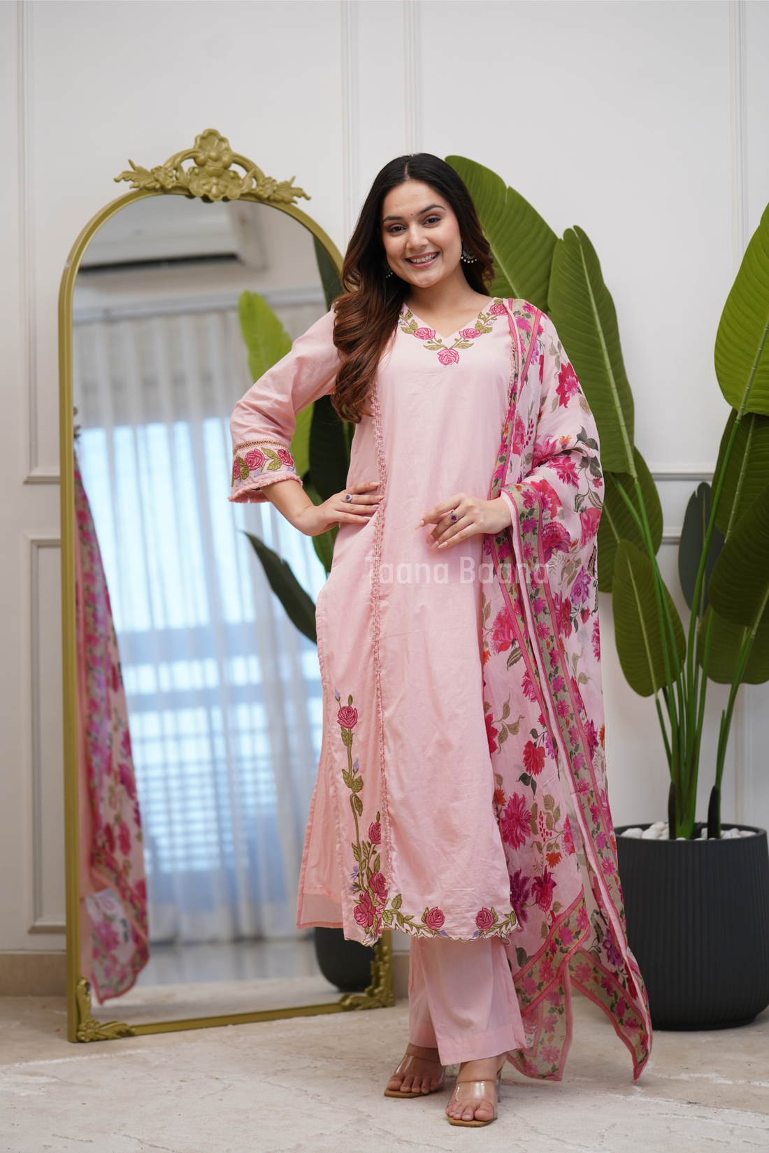 Dupatta Pant Set