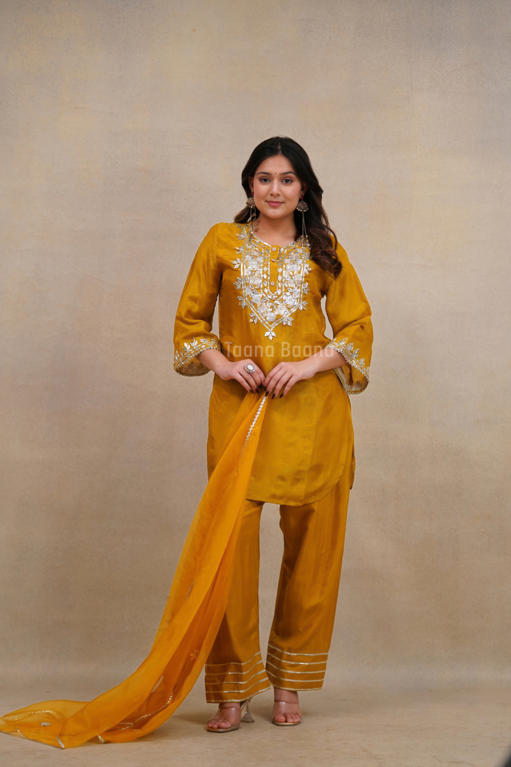 Dupatta Pant Set