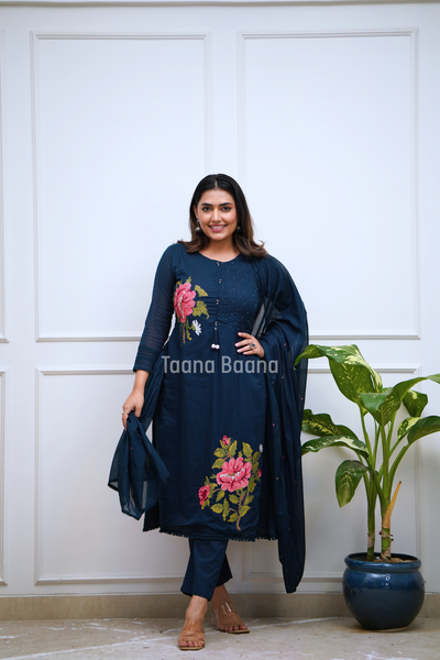 Dupatta Pant Set