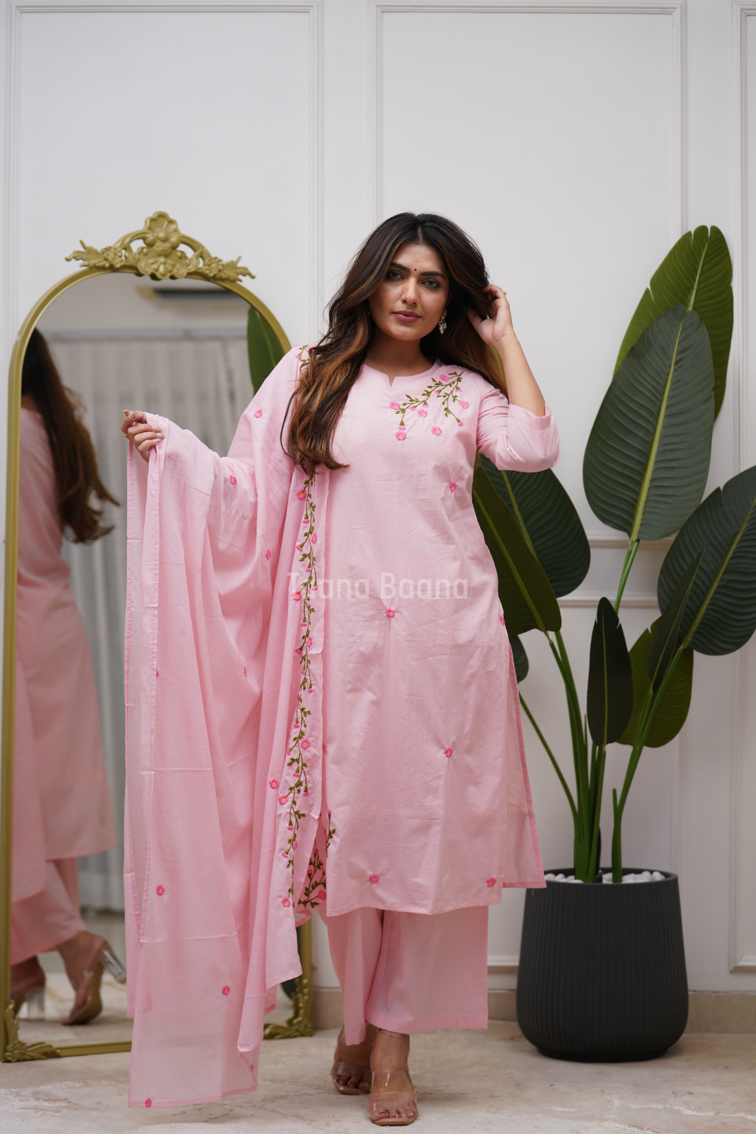 Dupatta Pant Set