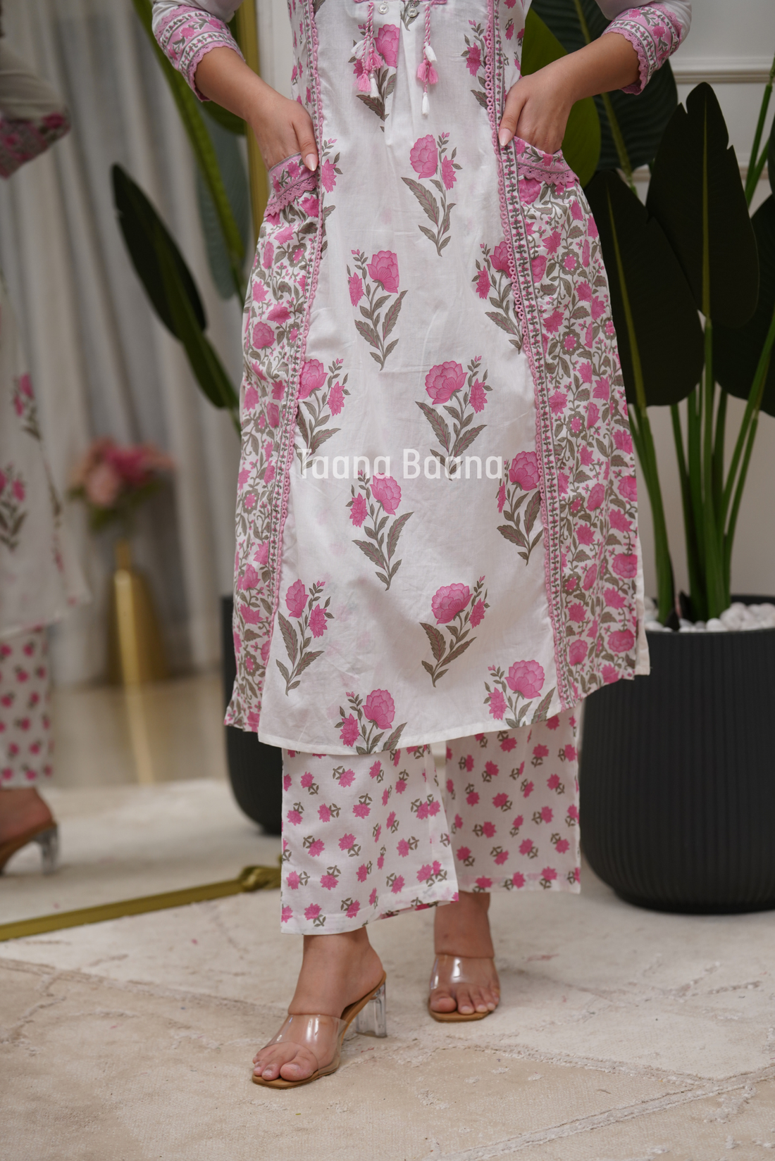 Dupatta Pant Set