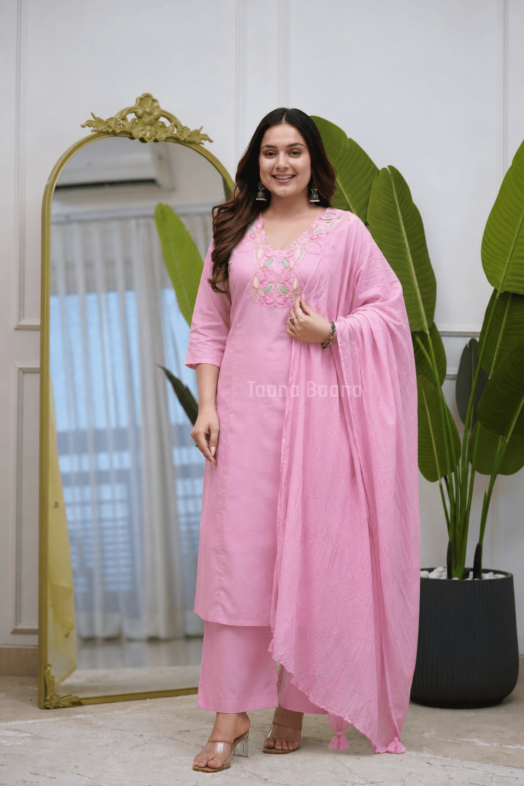 Dupatta Pant Set