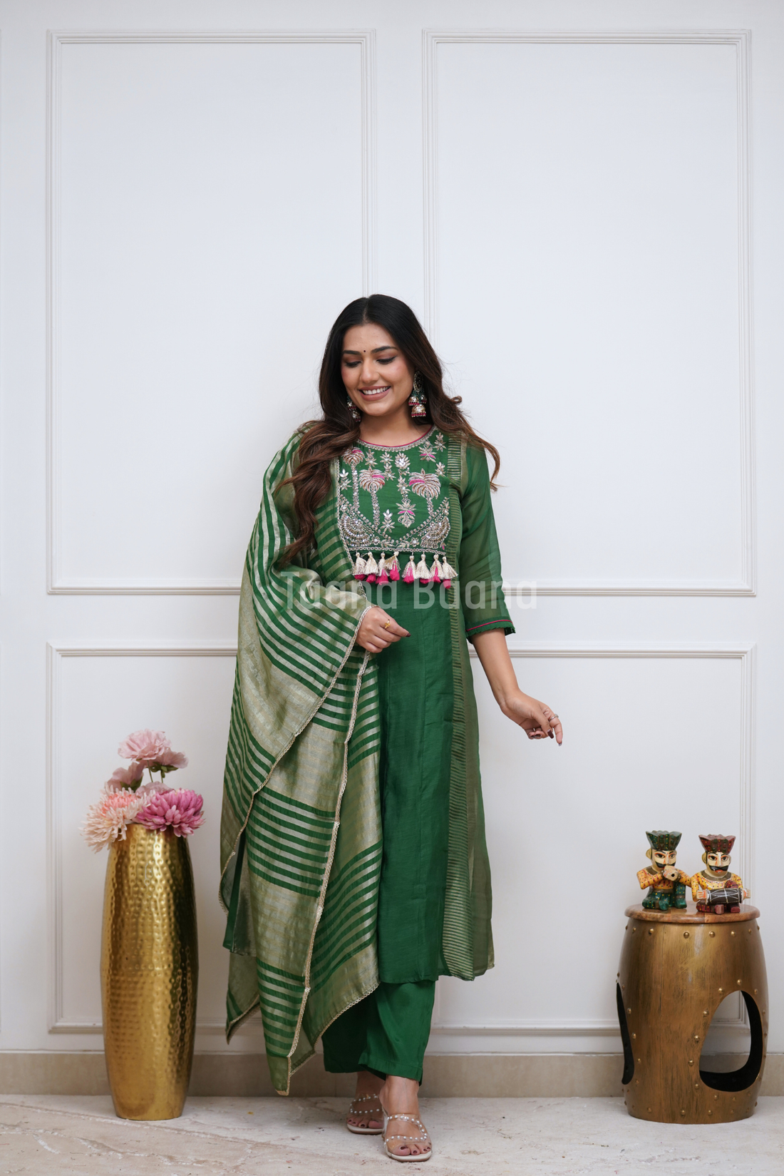 Dupatta Pant Set