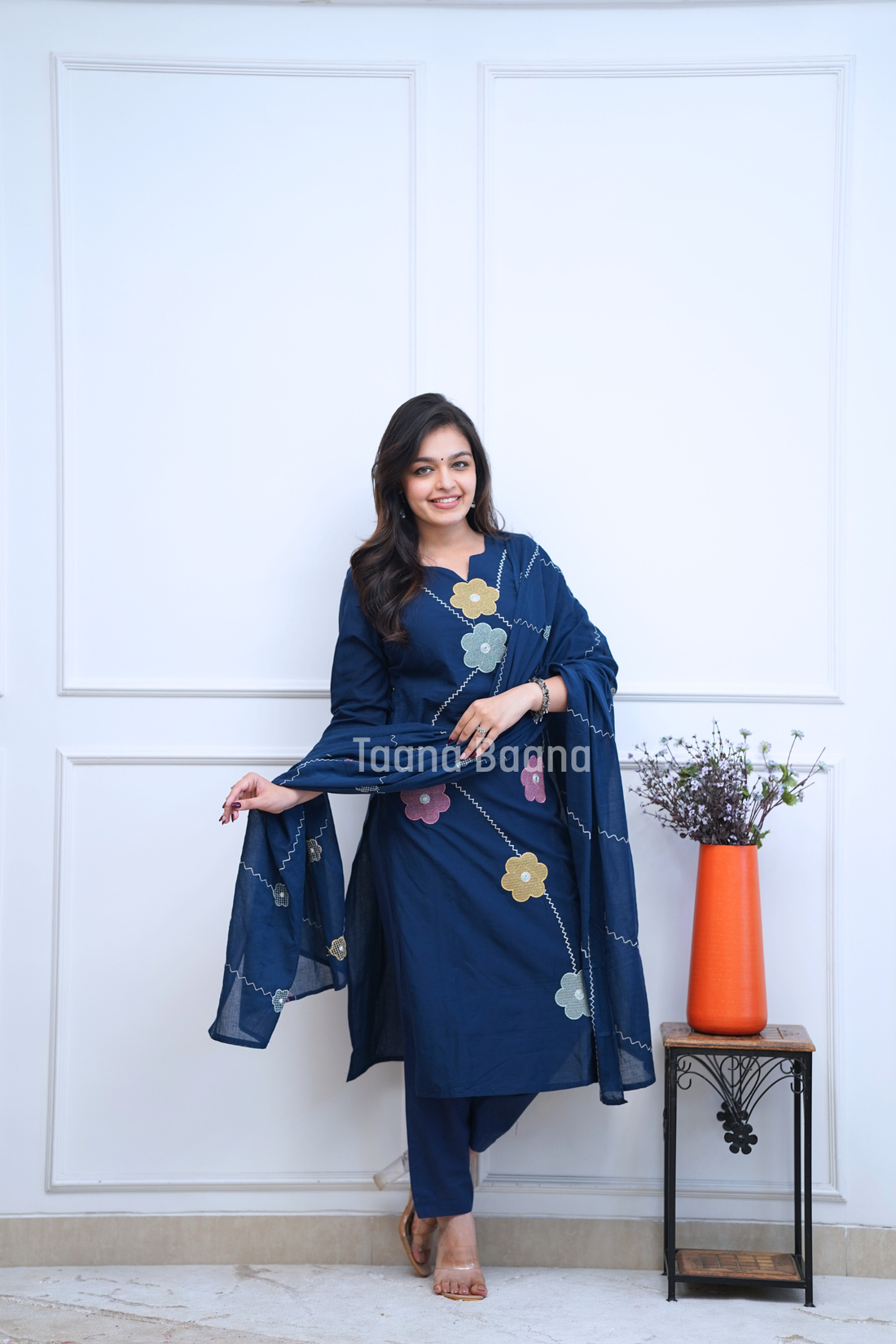 Dupatta Pant Set